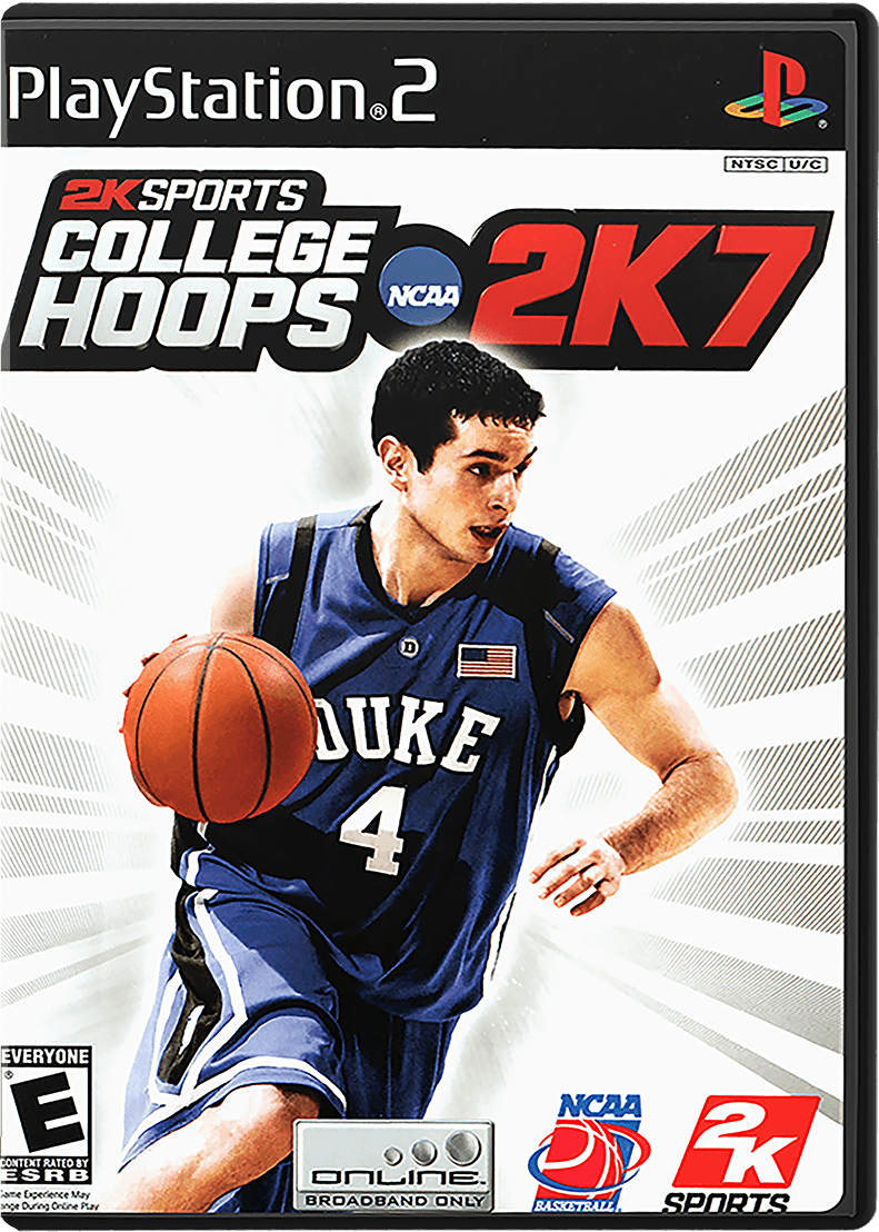 College Hoops 2K7 box art for Playstation 2